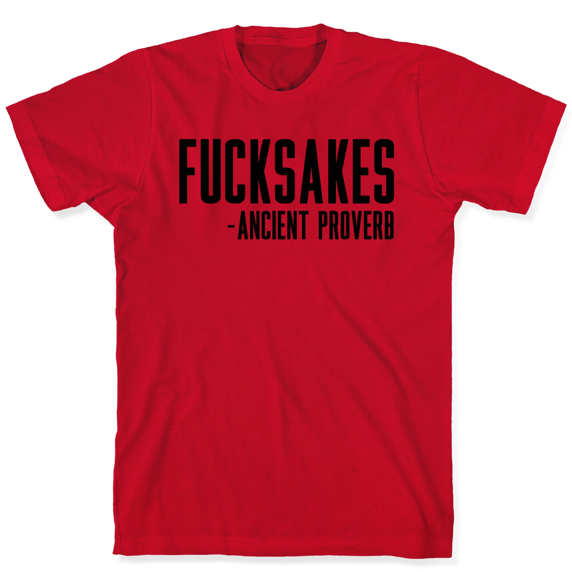 Fucksakes - Ancient Proverb T-Shirt